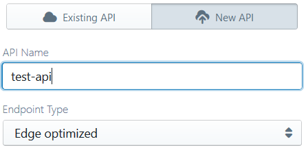 Defining a new API