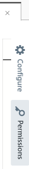 Permission Configuration button on right pane
